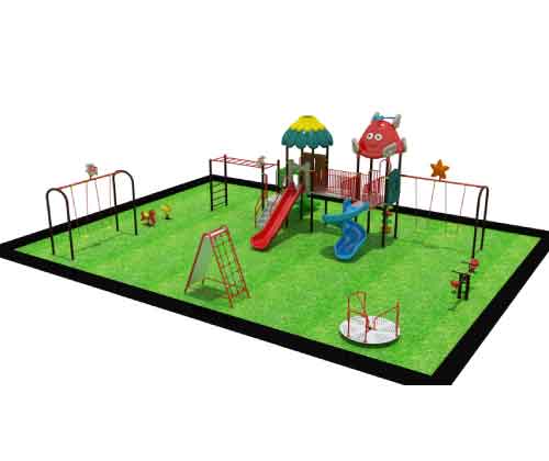 Play Equipment In New Friends Colony